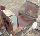 Used Rietz Vertical Disintegrator, Model RD18, Carbon Steel. Chamber measures approximately 18