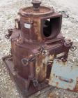 Used Rietz Vertical Disintegrator, Model RD18, Carbon Steel. Driven by a 150 hp 3/60/230/460 volt, 3530 rpm motor.  Includes a 24