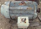 Used Rietz Vertical Disintegrator, Model RD18, Carbon Steel. Driven by a 150 hp 3/60/230/460 volt, 3530 rpm motor.  Includes a 24