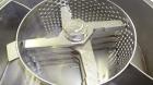Used Stainless Steel Rietz Angle Disintegrator, Model RP-12-K122