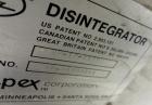 Used Stainless Steel Rietz Angle Disintegrator, Model RP-12-K122