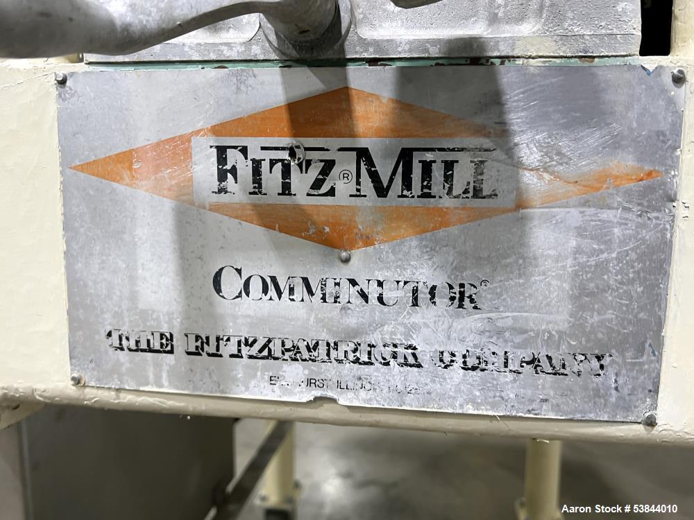 Used Fitzpatrick Comminutor FitzMill, Model DASO- 6 – Stainless Steel