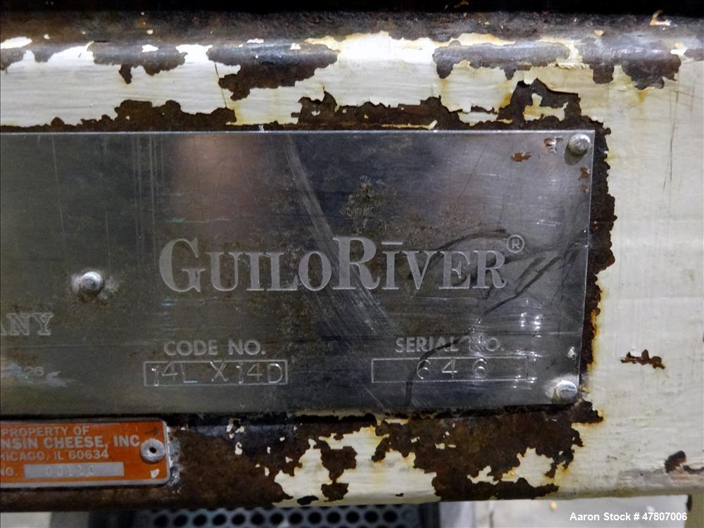 Used Fitzpatrick GuiloRiver, Model 14LX14D, 304 Stainless Steel.
