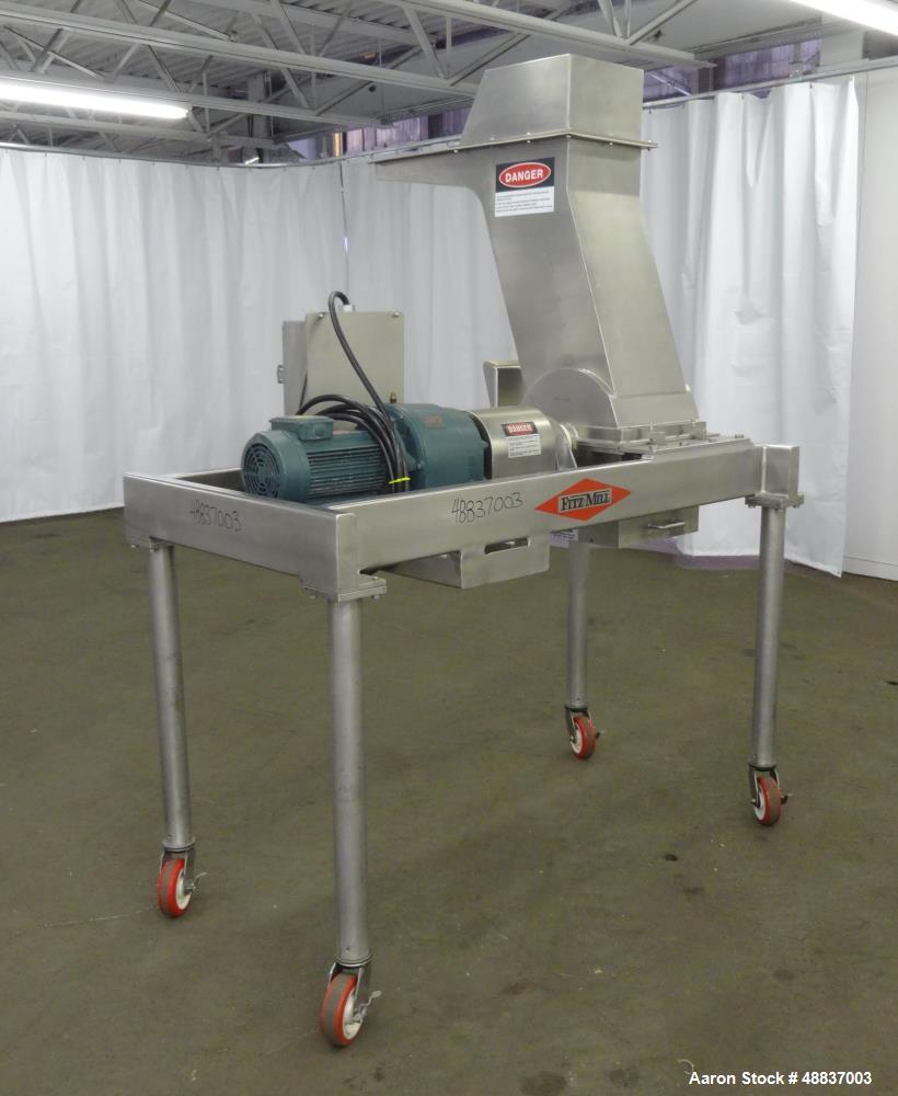 Used- Fitzpatrick GuiloRiver, Model 14LX14D, 304 Stainless Steel.