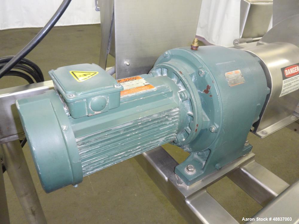 Used- Fitzpatrick GuiloRiver, Model 14LX14D, 304 Stainless Steel.