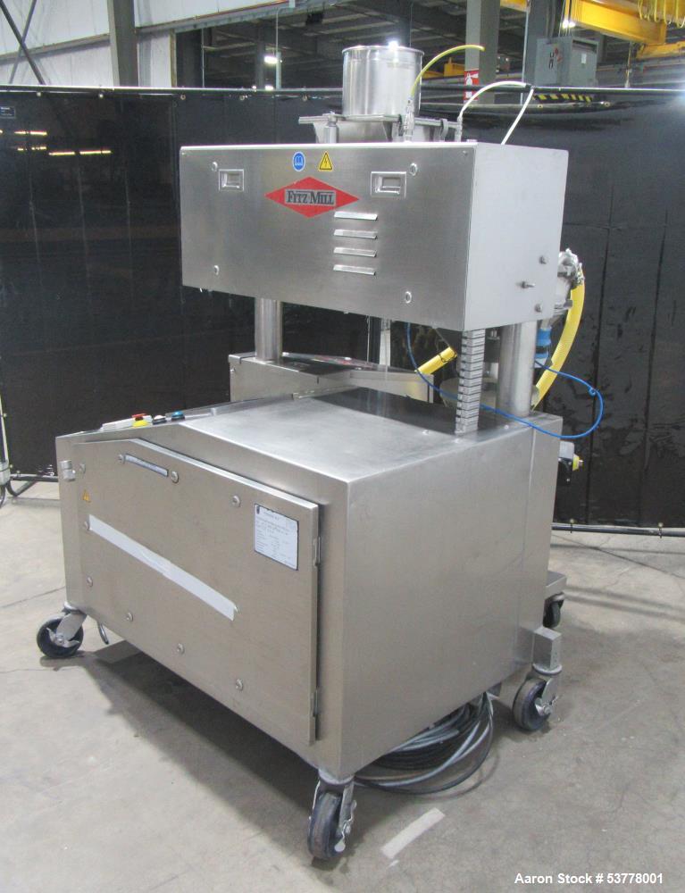 Used Fitzpatrick Fitzmill VFS-D6A Hammer Mill for Sale – 1000 kg/hr