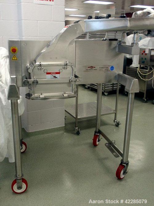 Used Fitzpatrick Fitzmill, Model D6A. Stainless steel construction, fixed knives, pan feed, cantilever design, 575 volt motor with VFD, serial# 11869.