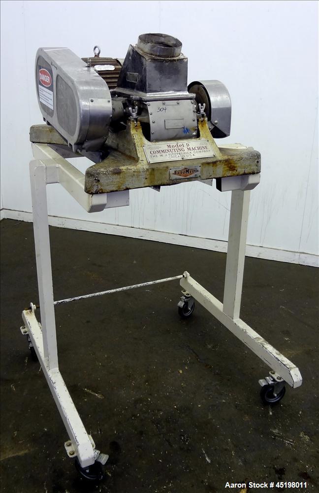 Used Fitzpatrick Fitzmill, Model D6