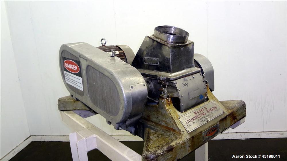 Used Fitzpatrick Fitzmill, Model D6