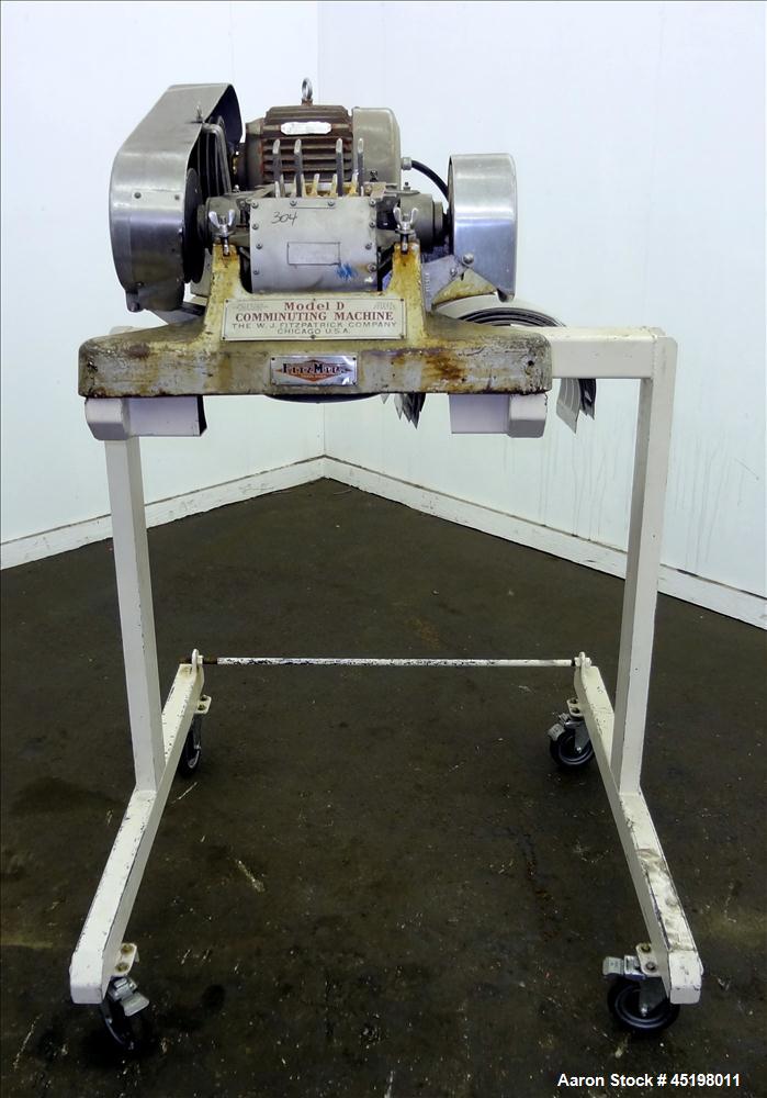 Used Fitzpatrick Fitzmill, Model D6