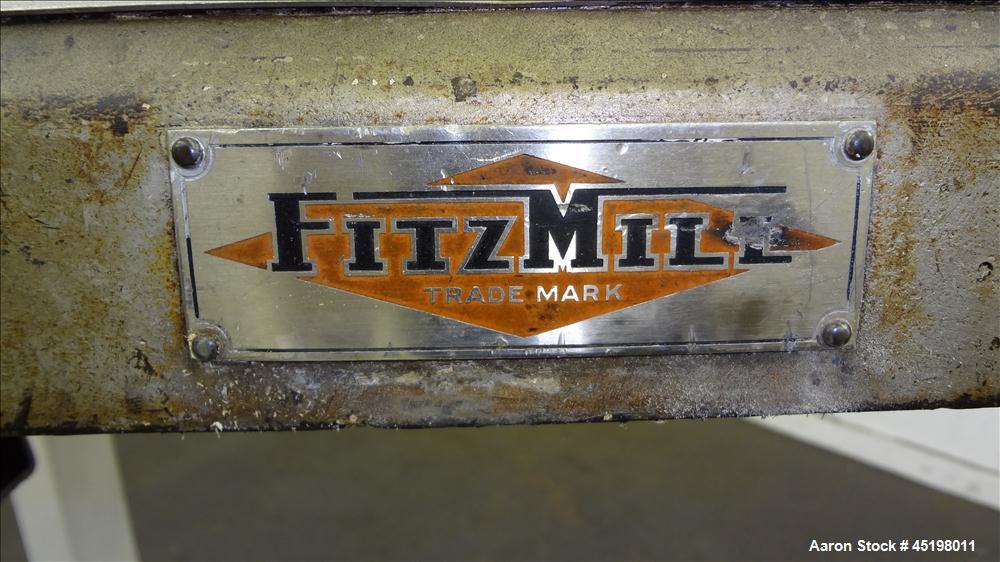 Used Fitzpatrick Fitzmill, Model D6