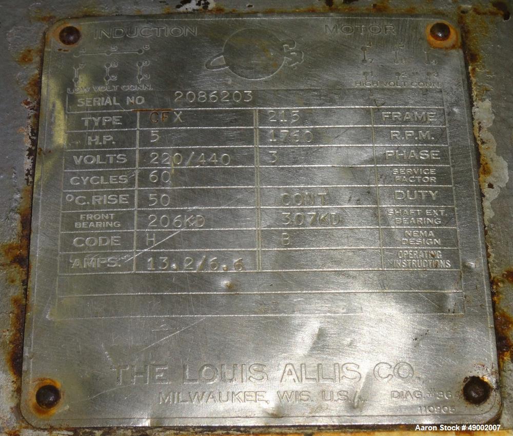 Used Fitzpatrick Fitzmill, Model D6.