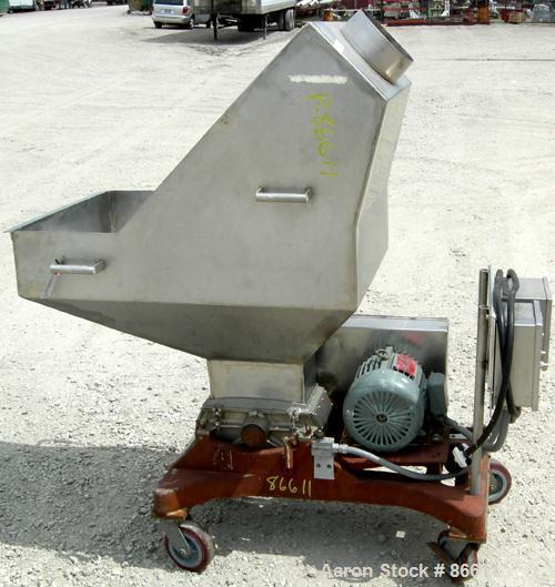Used: Stainless Steel Fitzpatrick Fitzmill, Model D6