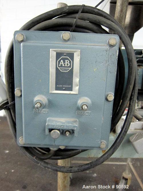 Used Fitzpatrick Fitzmill, Model D6, Stainless Steel. (16) swinging impact/knife 410/16/20 stainless steel blades, 6" x 11" cutting chamber, bottom screen, 316 stainless steel gravity feed throat wit...