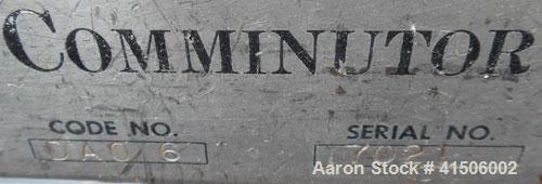 Used Fitzpatrick Fitzmill, Model DAO6,
