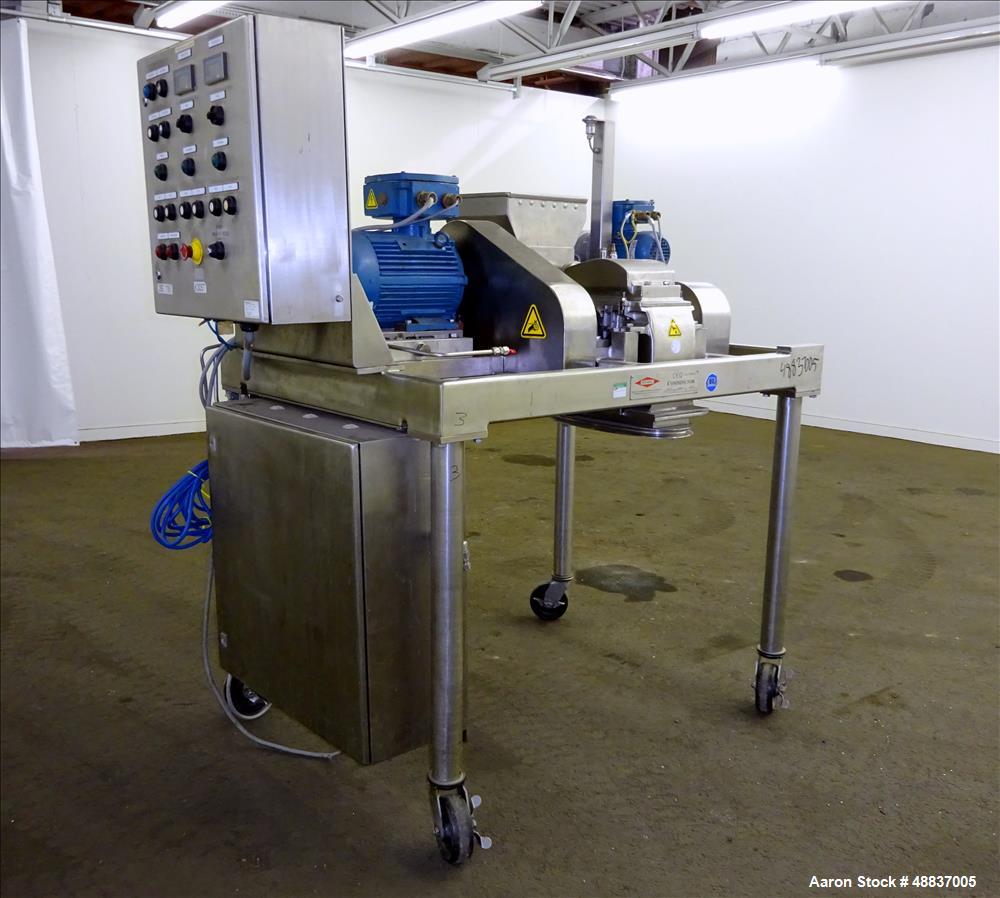 Used Fitzpatrick Fitzmill, Model DAS06.0401, Stainless steel.