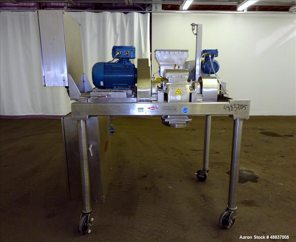 Used Fitzpatrick Fitzmill, Model DAS06.0401, Stainless steel.