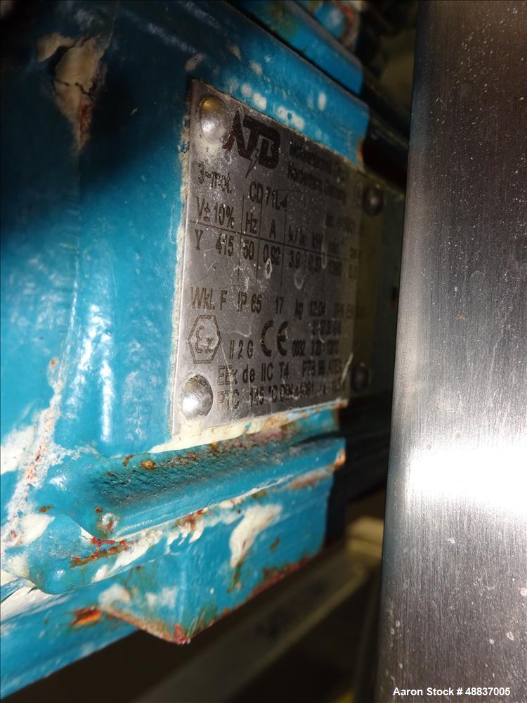 Used Fitzpatrick Fitzmill, Model DAS06.0401, Stainless steel.