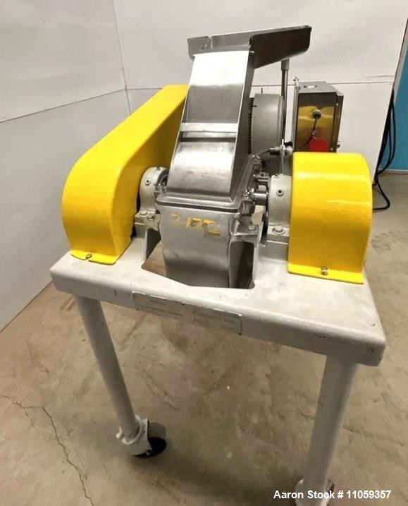 Used Fitzpatrick FitzMill Model DAS06 Stainless Steel Hammer/Knife Mill