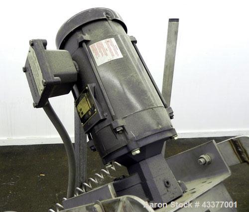 Used Fitzpatrick Fitzmill, Model DAS06, Stainless Steel. (16) Knife/Impact fixed 410/16/20 stainless steel blades, 6” x 11” 316 stainless steel cutting chamber, 316 stainless steel feed hopper, no bo...