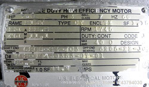 Used Fitzpatrick Fitzmill, Model DAS06, Stainless Steel. (16) Knife/Impact fixed 410/16/20 stainless steel blades, 6” x 11” 316 stainless steel cutting chamber, 316 stainless steel feed throat with a...