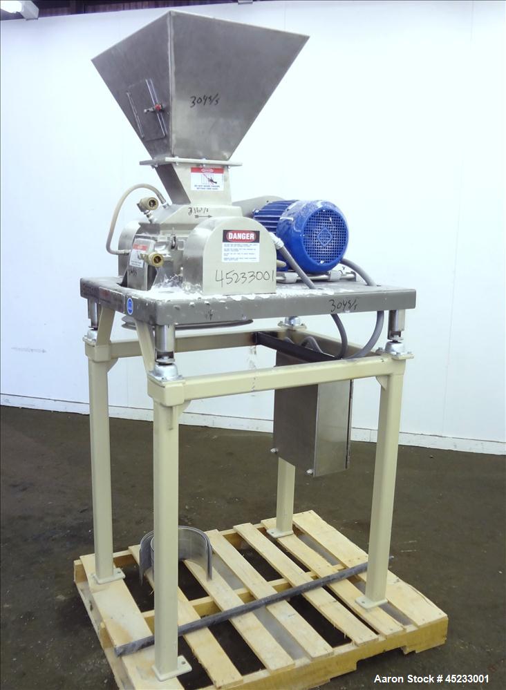 Used Stainless Steel Fitzpatrick Fitzmill, Model DASO6