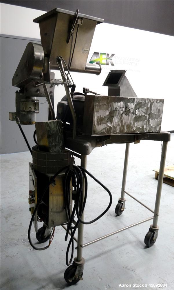 Used Fitzpatrick Fitzmill, Model DAS06. (16) Impact/knife swinging blades, driven by 5 hp, 3/60/208-230/460 volt, 1755 rpm motor. 6" x 11" Cutting chamber, gravity feed throat, bottom screen. (1) 2-1...