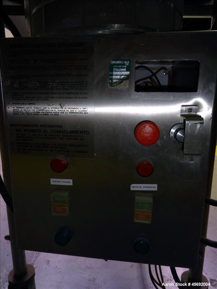 Used Fitzpatrick Fitzmill, Model DAS06. (16) Impact/knife swinging blades, driven by 5 hp, 3/60/208-230/460 volt, 1755 rpm motor. 6" x 11" Cutting chamber, gravity feed throat, bottom screen. (1) 2-1...