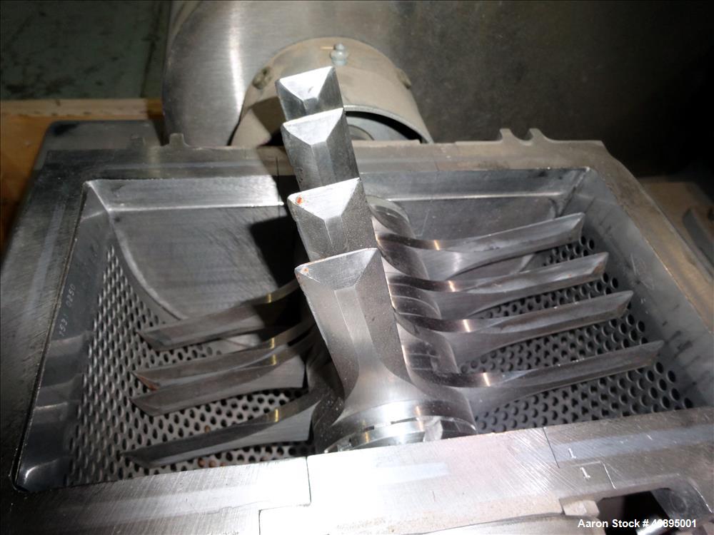 Used Fitzpatrick Fitzmill, Model DAS06, 316 Stainless Steel.