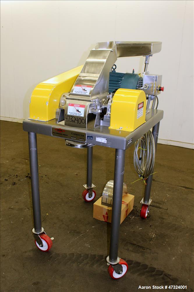 Used Fitzpatrick Fitzmill, Model DAS06, 316 Stainless Steel.