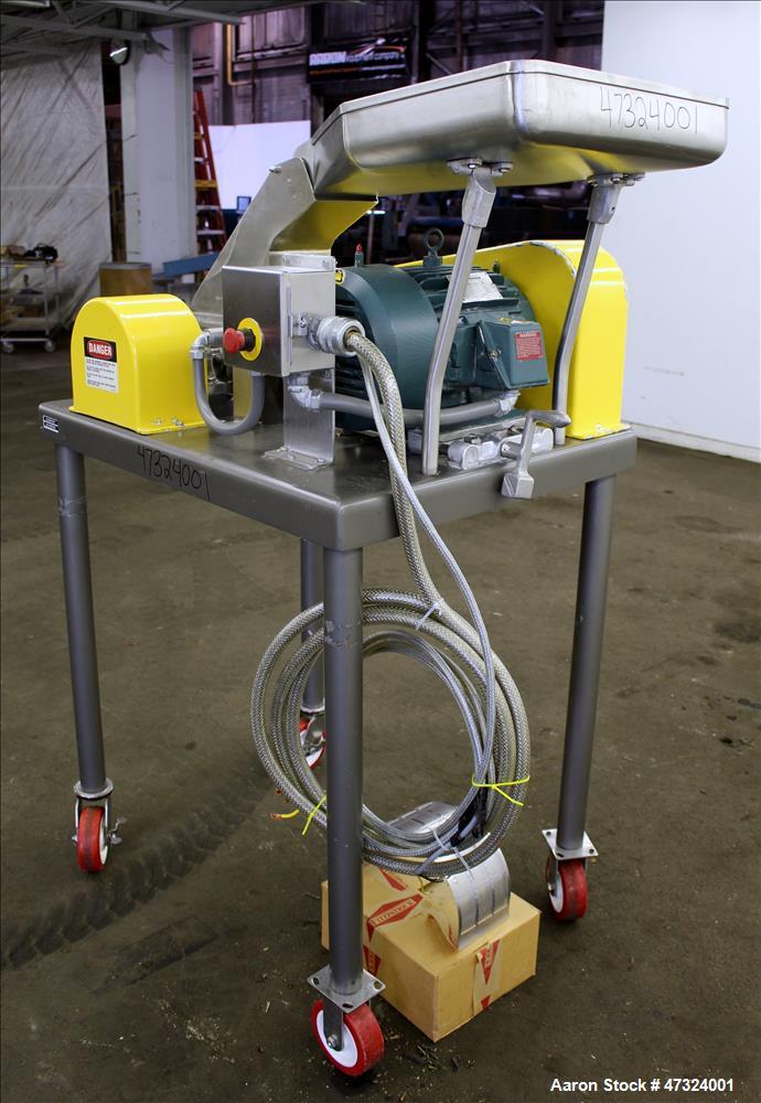 Used Fitzpatrick Fitzmill, Model DAS06, 316 Stainless Steel.