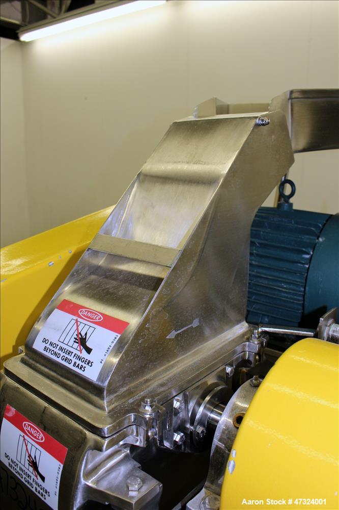 Used Fitzpatrick Fitzmill, Model DAS06, 316 Stainless Steel.