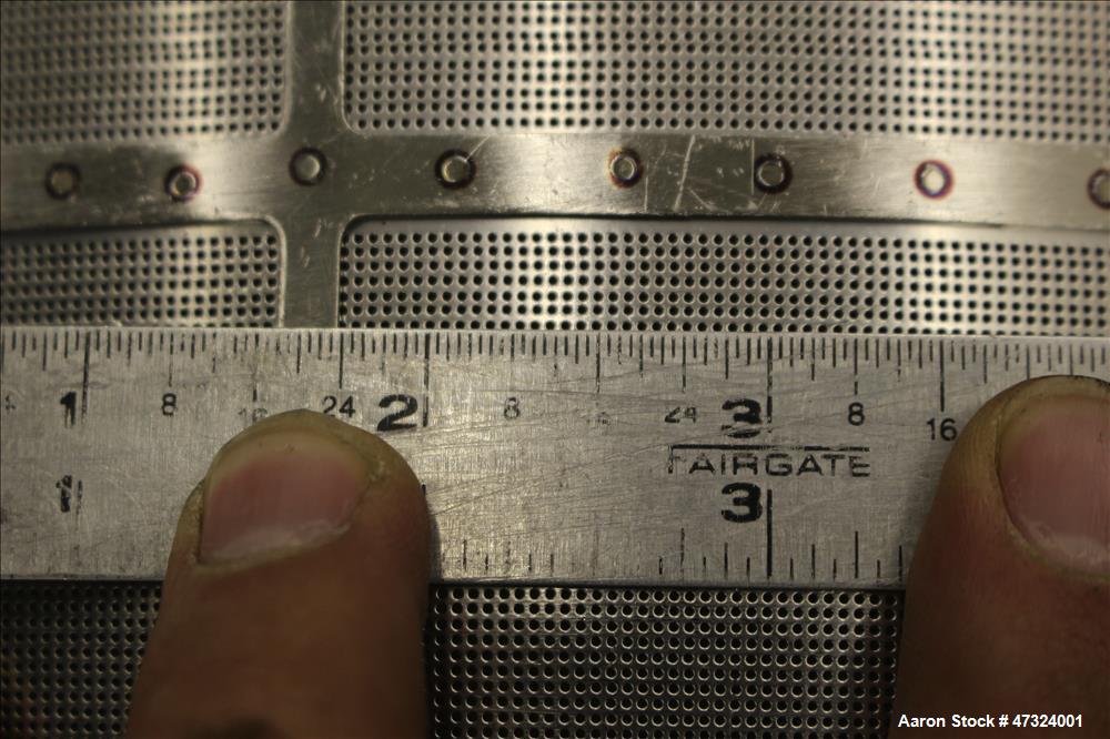 Used Fitzpatrick Fitzmill, Model DAS06, 316 Stainless Steel.