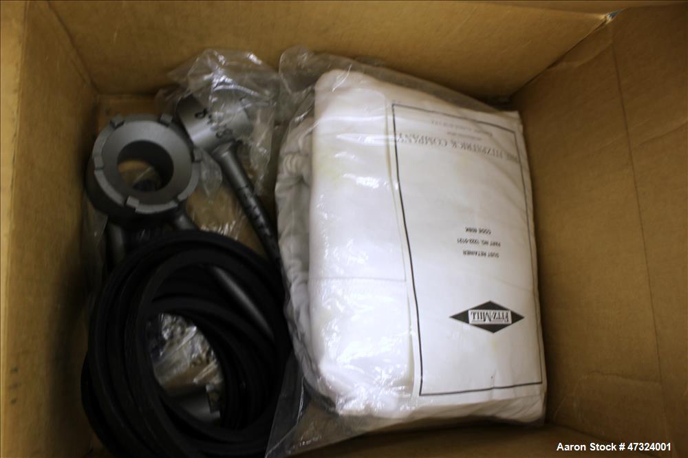 Used Fitzpatrick Fitzmill, Model DAS06, 316 Stainless Steel.