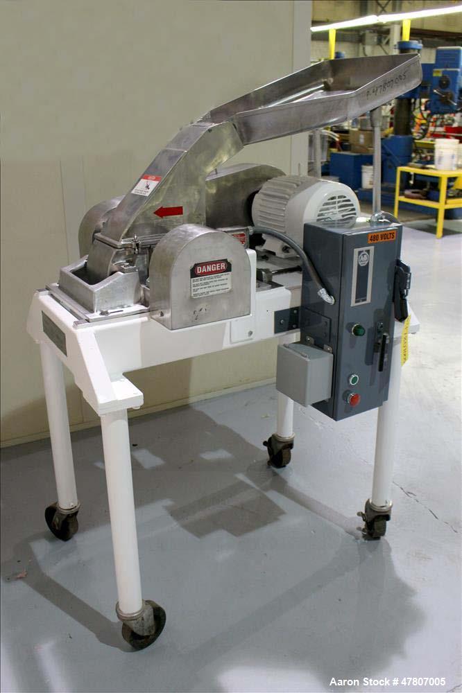 Used Fitzpatrick Model DAS06 Fitzmill, 304 Stainless Steel.