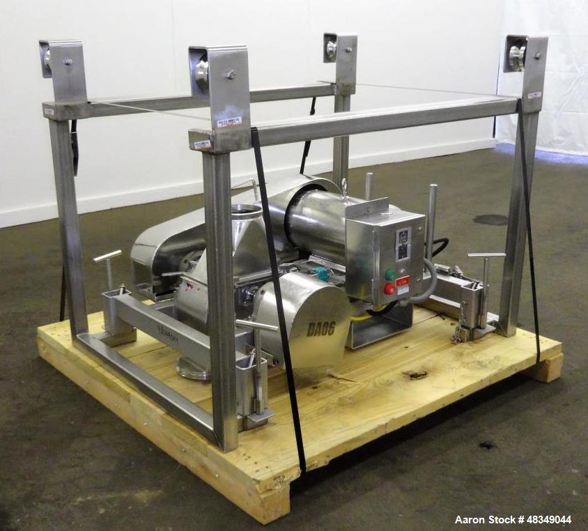 Used Fitzpatrick Fitzmill, Model DAO-6, 304 Stainless Steel.