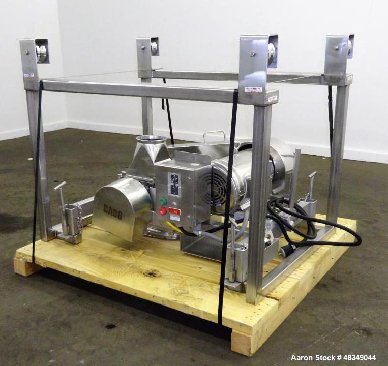 Used Fitzpatrick Fitzmill, Model DAO-6, 304 Stainless Steel.