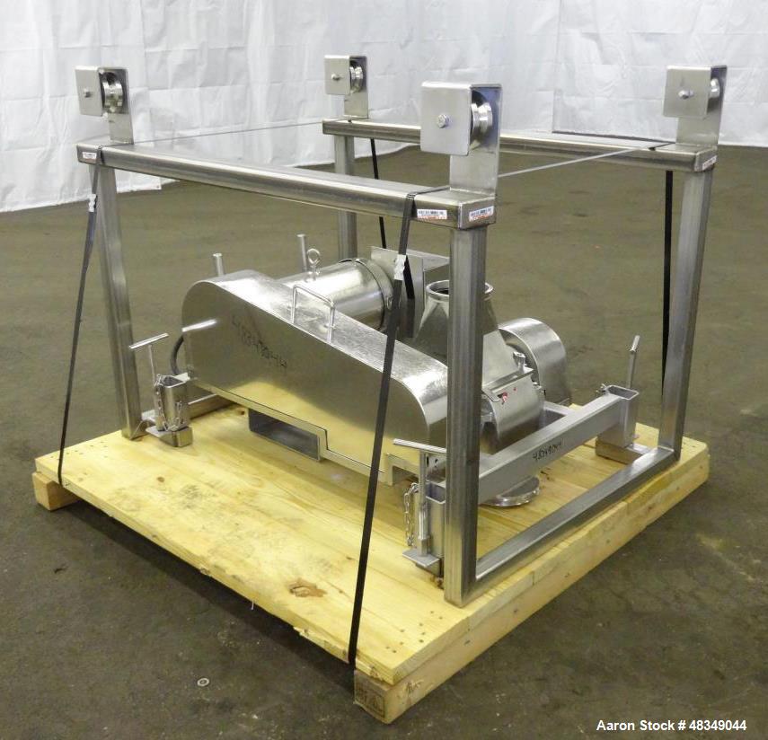 Used Fitzpatrick Fitzmill, Model DAO-6, 304 Stainless Steel.