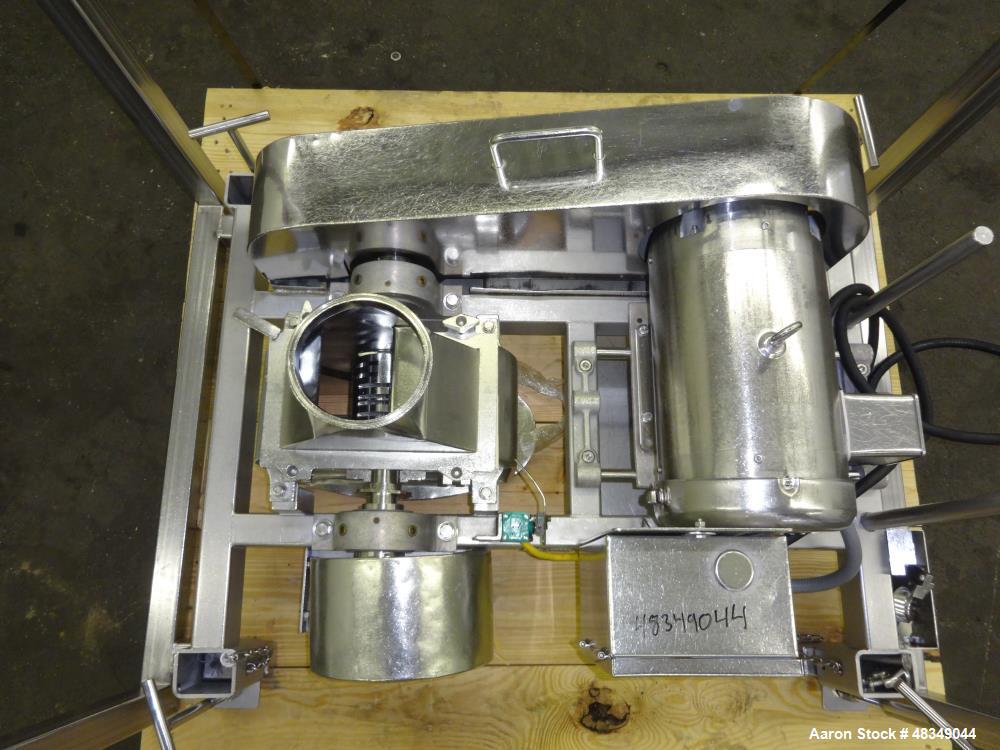 Used Fitzpatrick Fitzmill, Model DAO-6, 304 Stainless Steel.
