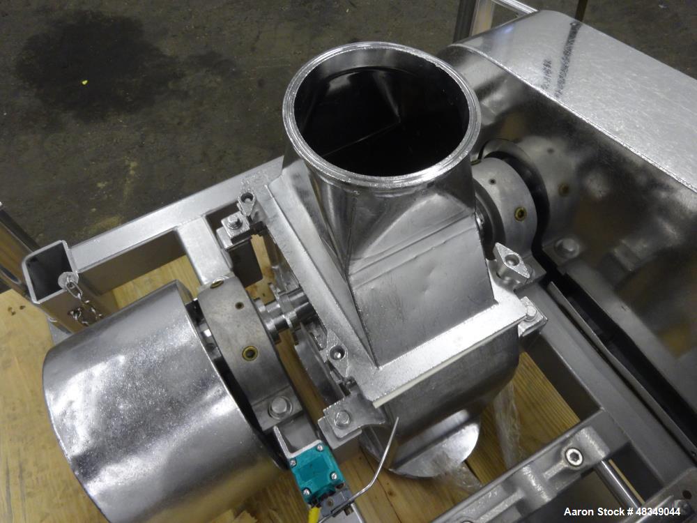 Used Fitzpatrick Fitzmill, Model DAO-6, 304 Stainless Steel.