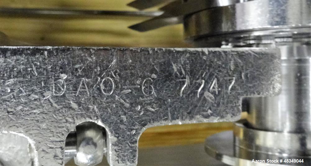 Used Fitzpatrick Fitzmill, Model DAO-6, 304 Stainless Steel.