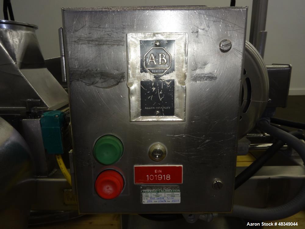 Used Fitzpatrick Fitzmill, Model DAO-6, 304 Stainless Steel.