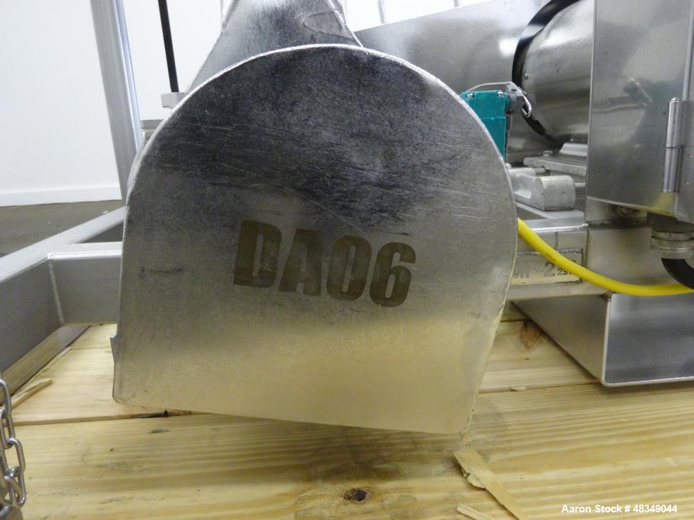 Used Fitzpatrick Fitzmill, Model DAO-6, 304 Stainless Steel.