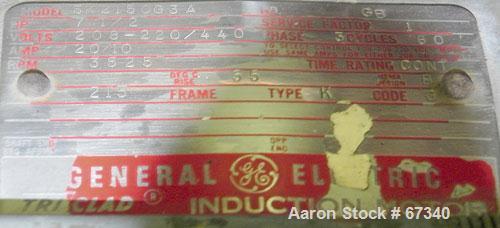 Used Fitzpatrick Fitzmill, Model DASO6, 316 Stainless Steel. (16) Knife rotor with code 575 fixed knife/impact 410/16/20 stainless steel blades. 6" x 11" Water cooled cutting chamber, 3" diameter x 1...