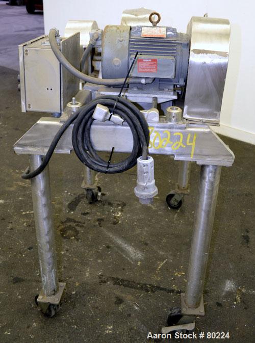 Used Stainless Steel Fitzpatrick Fitzmill, Model DAS06