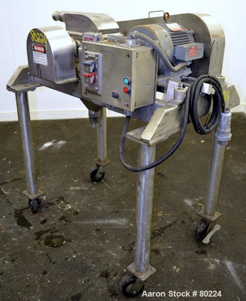 Used Stainless Steel Fitzpatrick Fitzmill, Model DAS06