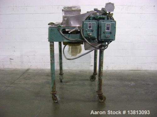 Used- Stainless Steel Fitzpatrick Fitzmill, Model DASO-6