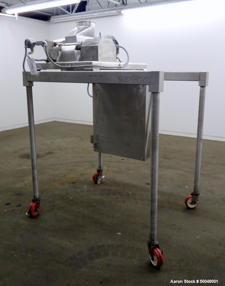 Used Fitzpatrick Fitzmill, Model DASO6, 316 Stainless Steel.