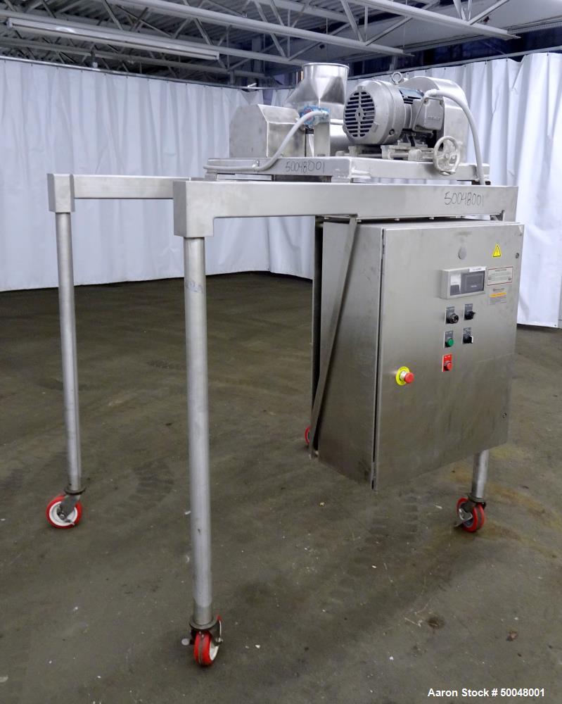 Used Fitzpatrick Fitzmill, Model DASO6, 316 Stainless Steel.
