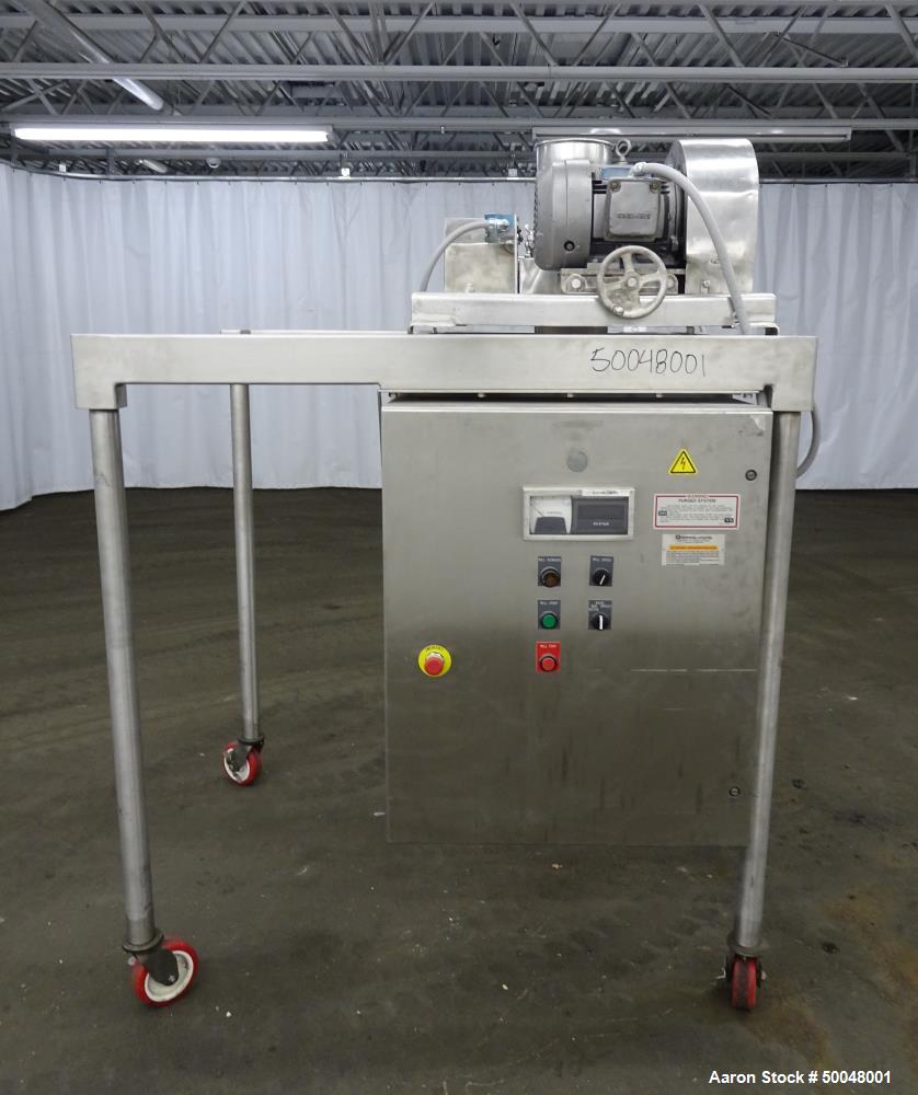 Used Fitzpatrick Fitzmill, Model DASO6, 316 Stainless Steel.